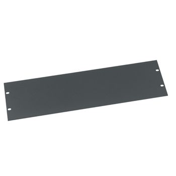 FEB3-CP6 3 Rack Unit Steel Blank Panel, 6 Piece