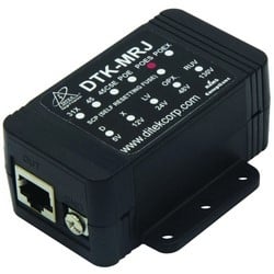 Single Channel 10GbE PoE Sheilded RJ45 Connection Surge Protector