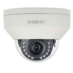 Picture of Hanwha HCD-7010RA 65 ft. Wisenet HD Plus 4MP AHD or CVBS Formats 2.8 mm Fixed Lens 12V DC IR Indoor Dome Camera