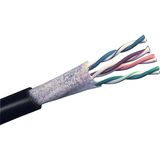 Picture of Genesis Cable Systems 50901008 1000 ft. 24 AWG Cat5e Underground Black Cable, 4 Pair