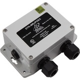 Single Channel 10GbE PoE Protector Outdoor Rated NEMA 4X Enclosure with Shielded RJ45 Connection