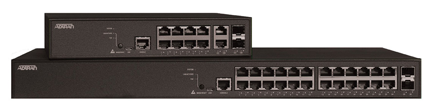 Adtran 17101561PF2 NetVanta 1560-08 Switch -  ADTRAN  INC
