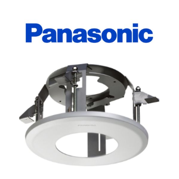 Picture of Panasonic WV-QEM500-W Embedded Ceiling Mount Bracket for U-Series Outdoor Dome Camera&#44; White