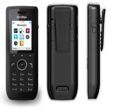 Picture of Mitel Communications 51309245 5634 WiFi Handset with Battery & Clip