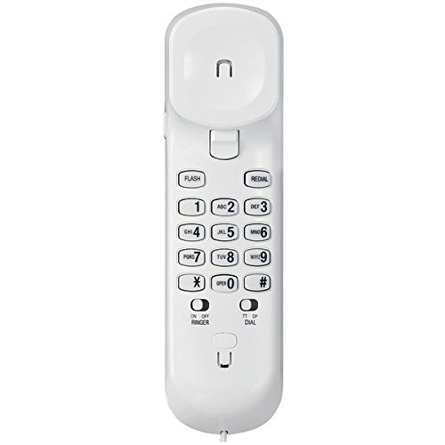 Corded Trim Style Telephone, White