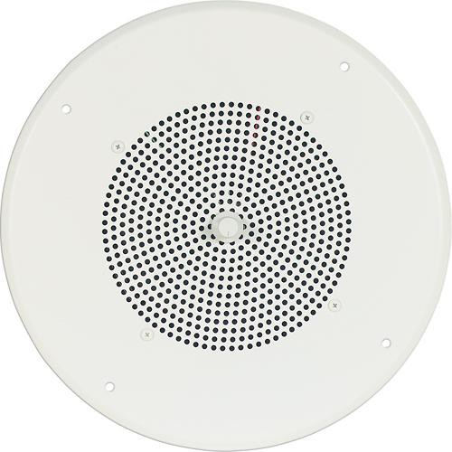 Picture of Bogen S810T725PG8UVR 8 in. Speaker 10 oz Magnet with T725 Transformer Bright White Grille Recessed Volume Control