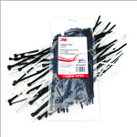 Picture of 3M 7010349817 4 in. Natural 18 lbs Plain Cable Tie - 100 Per bag