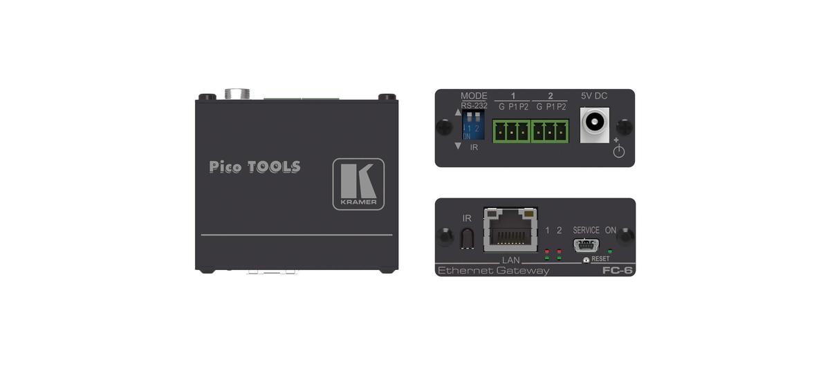 30-80414090 2-port Multi-Function RS-232 & IR IO Gateway