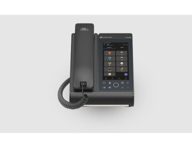 Picture of AudioCodes TEAMS-C470HD Teams Total Touch IP-Phone PoE & GbE&#44; Black