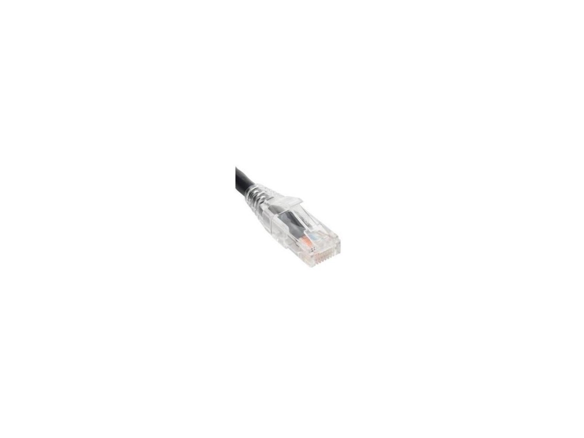3 ft. CAT5E Molded Boot Cord Patch Cable, Clear
