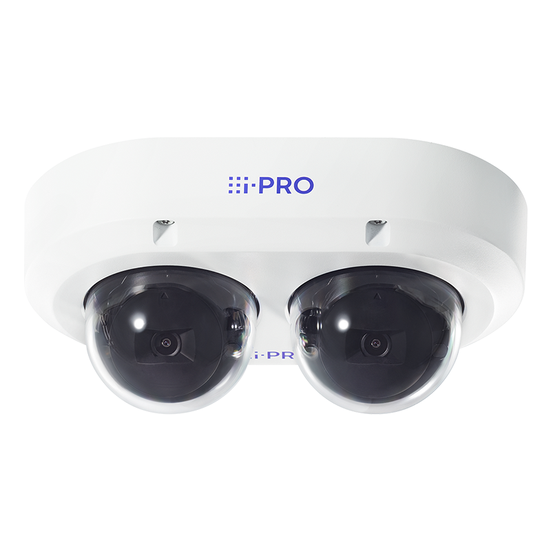 Picture of i-PRO WV-S85702-F3L 2 x 4K IR Outdoor Multi-Directional Network Camera with AI Engine