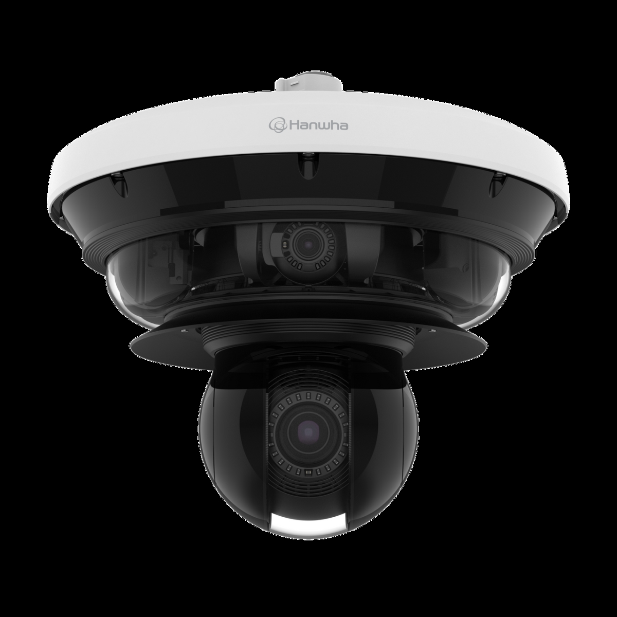 Picture of Hanwha PNM-C34404RQPZ Wisenet P Series Network Vandal Outdoor Multi-Directional Camera