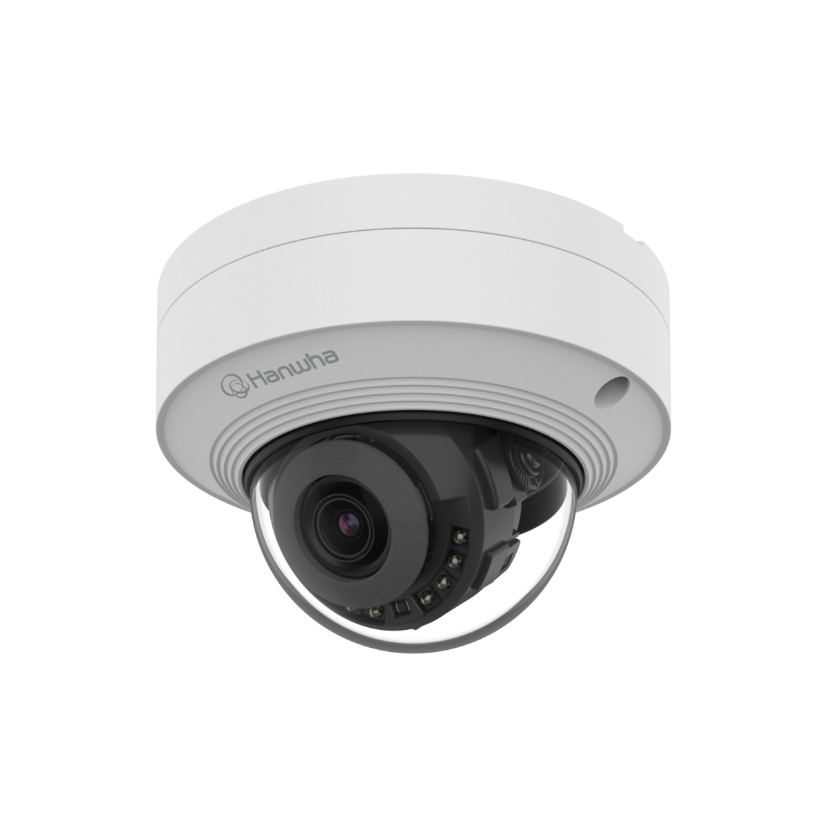 QNV-C9011R 8MP IR AI Micro Vandal Dome Camera with Lens 3mm Fixed focal, White