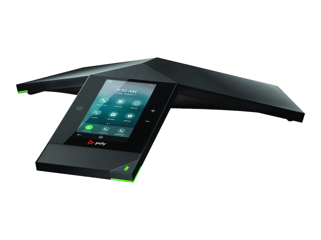 849A7AA-AC3 Poly Trio 8800 PoE-Enabled IP Conference Phone, Black -  Hewlett-Packard, 849A7AA#AC3