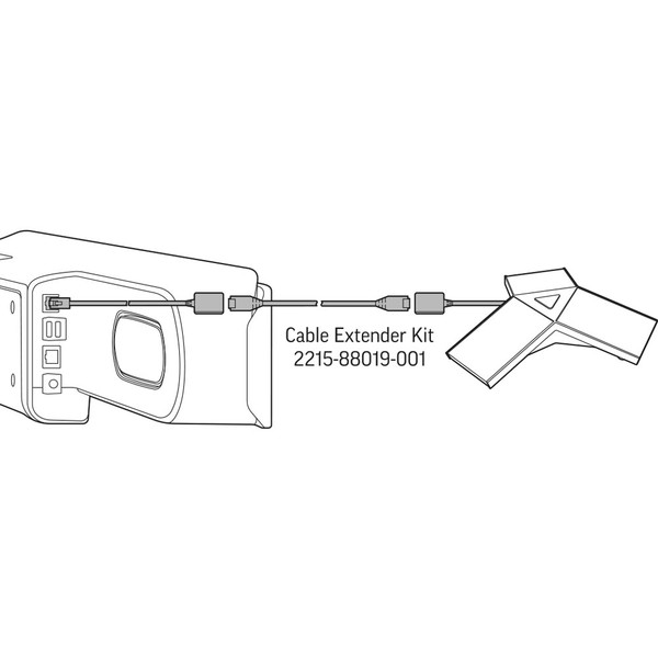875M4AA Poly Studio X50, X52 & X70 USB Expansion Microphone Cable Extender Pack