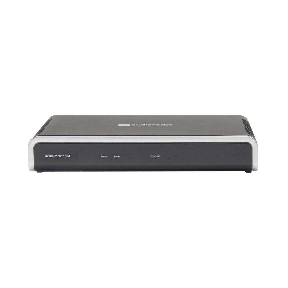 MP508-4O-SIP Mediapack 5XX Analog Voip Gateway with 4 Fxo Voice Interfaces & Option to Add 4 FXS