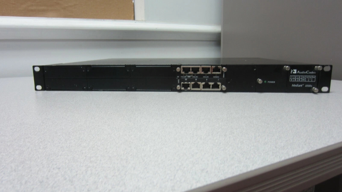 M1KB-ESBC Mediant 1000B Base SBC VoIP Gateway Telecommunication Equipment