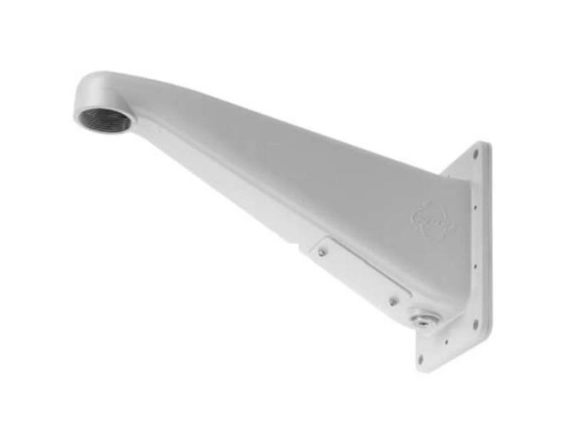 IWM-SW White Environmental Wall Mount with Cable Feedthrough for Spectra Enhanced 7 RAL9003 Cameras