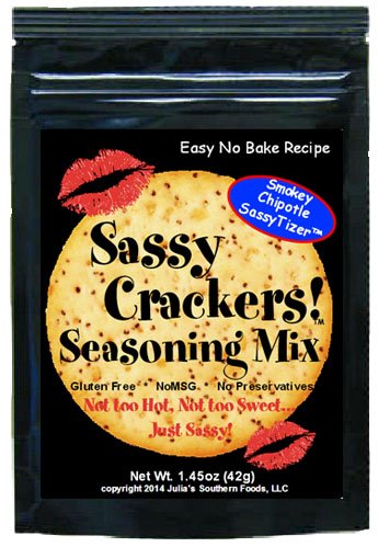 Sassy Crackers Smokey Chipotle - Pack of 4