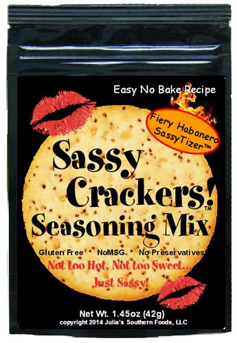 Sassy Crackers Firey Habanero - Pack of 4