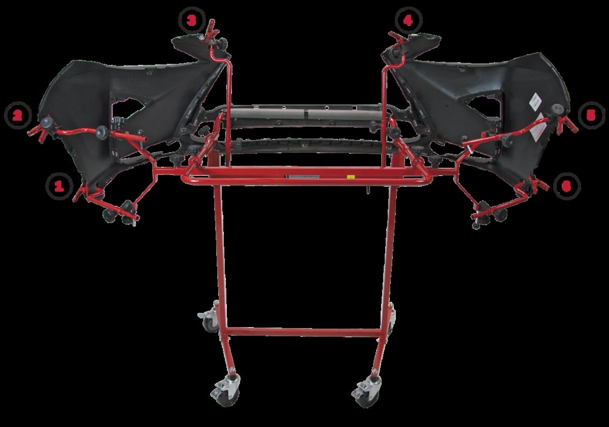Innovative Tools SS-6 Superstand 6 Bumper Cover Paint Rack