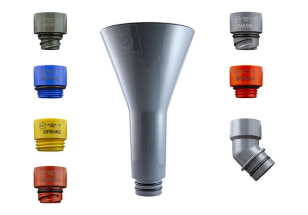 Custom Oil Funnel Set - 6 Piece