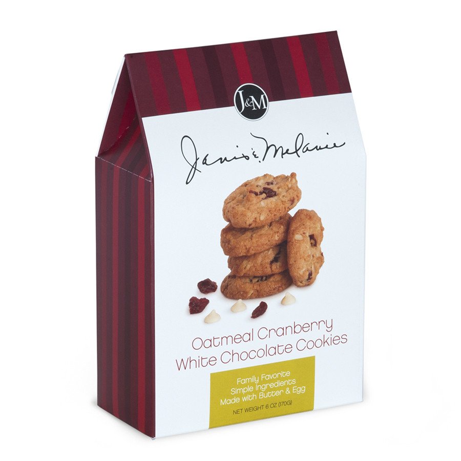 Picture of JM Foods OCW76 Oatmeal Cranberry White Chocolate Cookie - 6 oz.