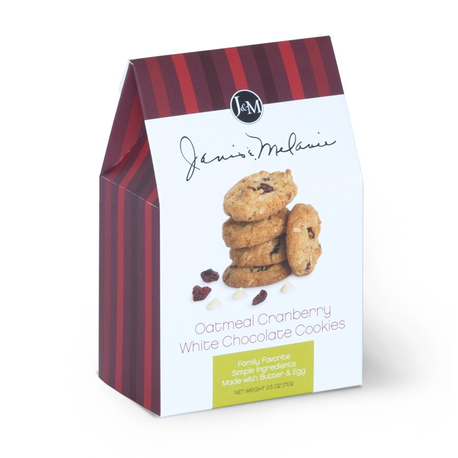 Picture of JM Foods OCW312 Oatmeal Cranberry White Chocolate Cookie - 2.5 oz.