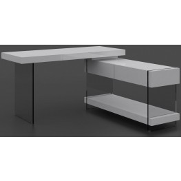 Cloud Desk - White High Gloss