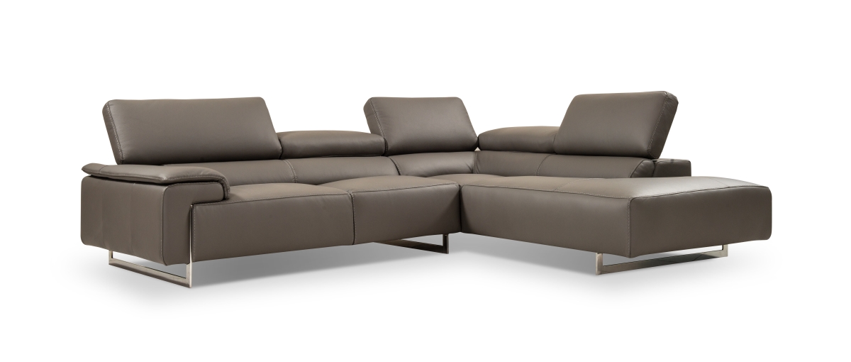 17944-RHFC Right Facing Chaise with Sectional Sofa - Grey