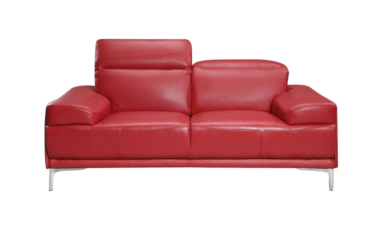 Nicolo Love Seat - Red