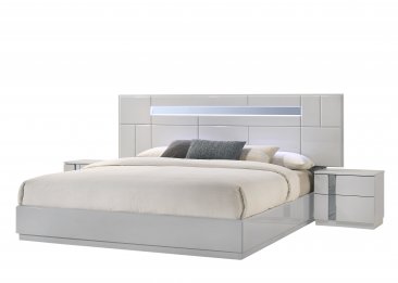 Palermo Grey Queen Bed