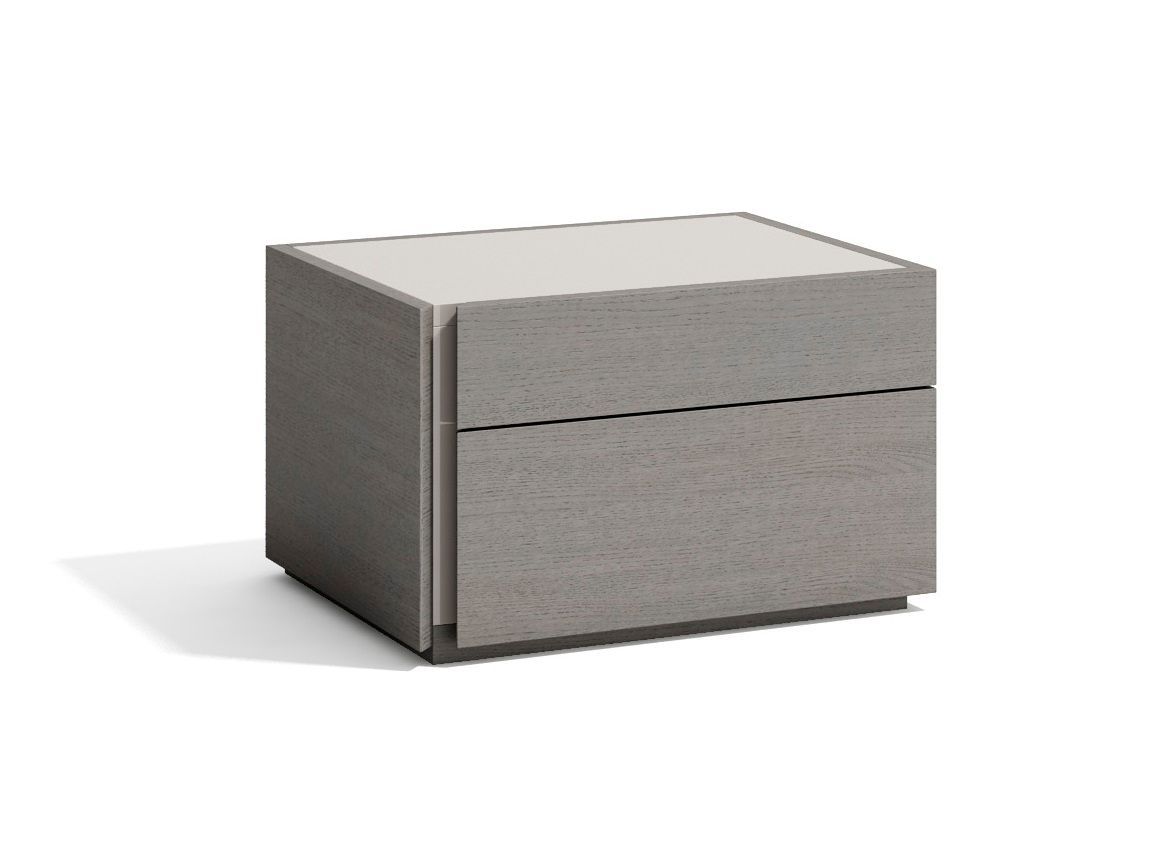 Faro Left Facing Night Stand - Grey