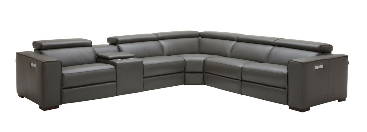 Picasso Motion Sectional Sofa - Dark Grey