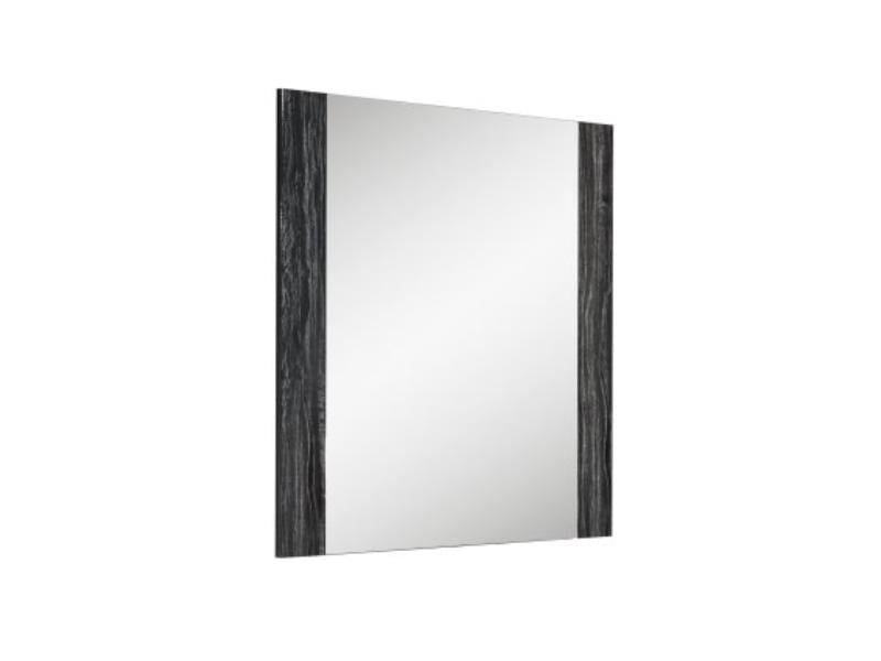 39.3 x 2 x 41.3 in. Alice Mirror, Matte Gray