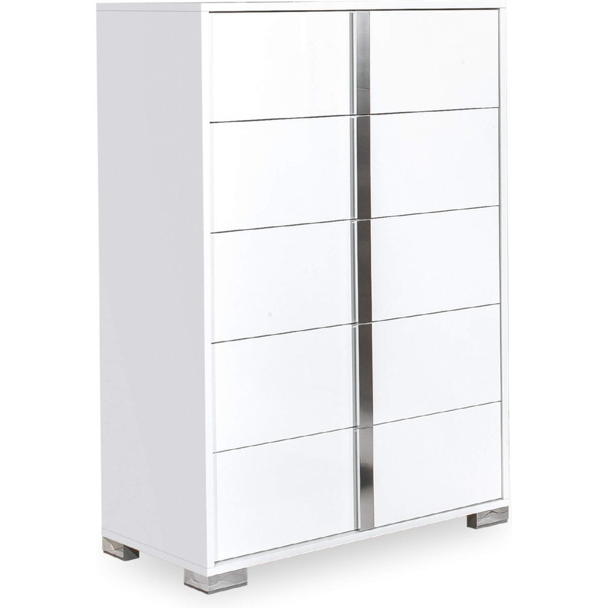33 x 18.9 x 50 in. Alice Chest, White