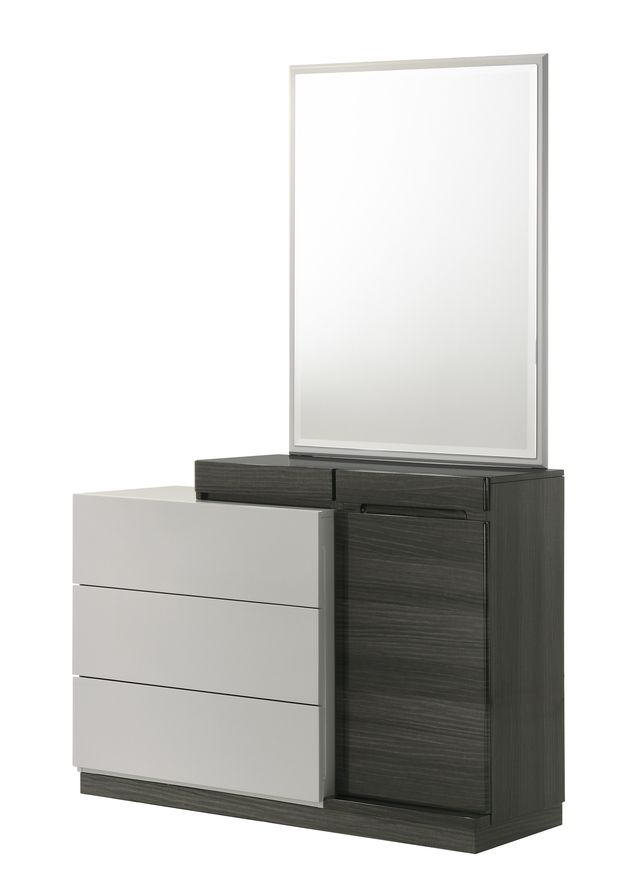 Picture of J&M Furniture 19321-DM Cube Dresser Plus Mirror