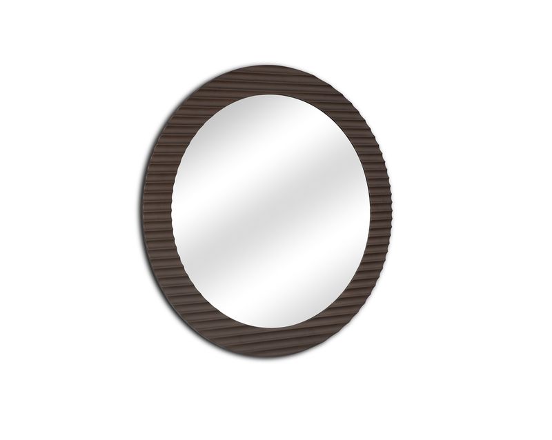 Picture of J&M Furniture 19745-M LP 429G Brown & Glass Mirror