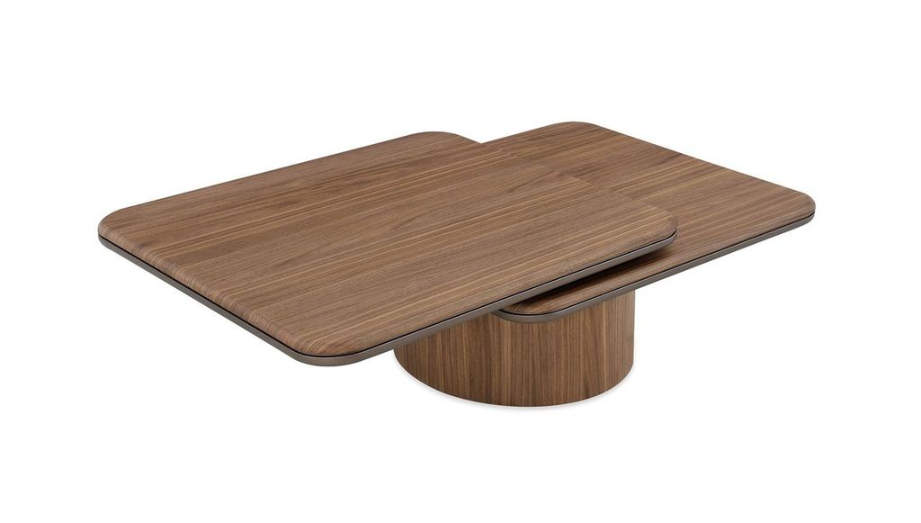 Picture of J&M Furniture 19763-CT LP 475A HB35 Walnut Coffee Table