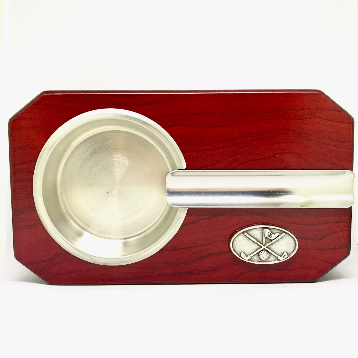 Picture of Cigar Cutters by Jim AT-GLF4 Golf Clubs with Flag Cigar Ashtray