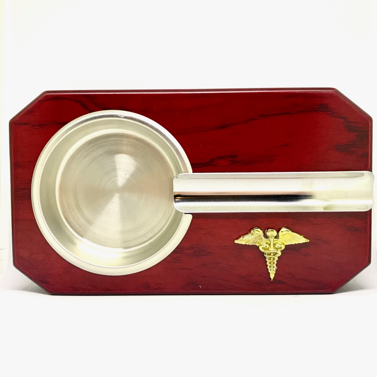 Picture of Cigar Cutters by Jim AT-MED1 Medical Caduceus Cigar Ashtray
