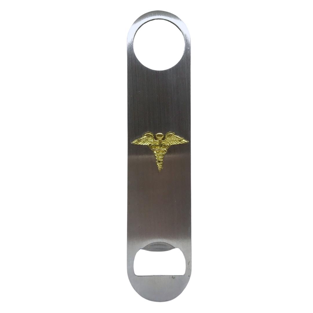 Picture of Cigar Cutters by Jim BO-MED1 Medical Caduceus Bottle Opener