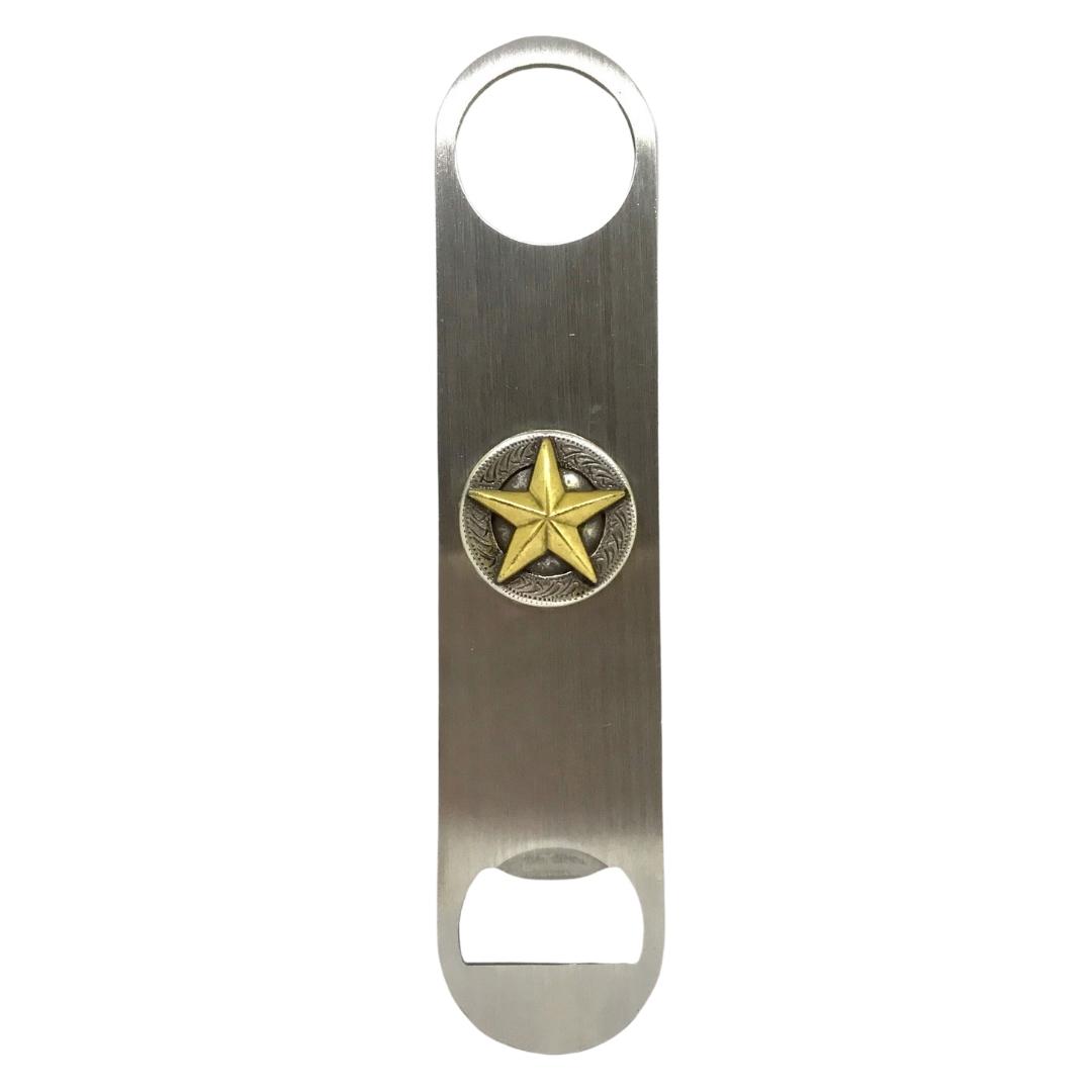 Picture of Cigar Cutters by Jim BO-TXS2 Antique Texas Star Bottle Opener