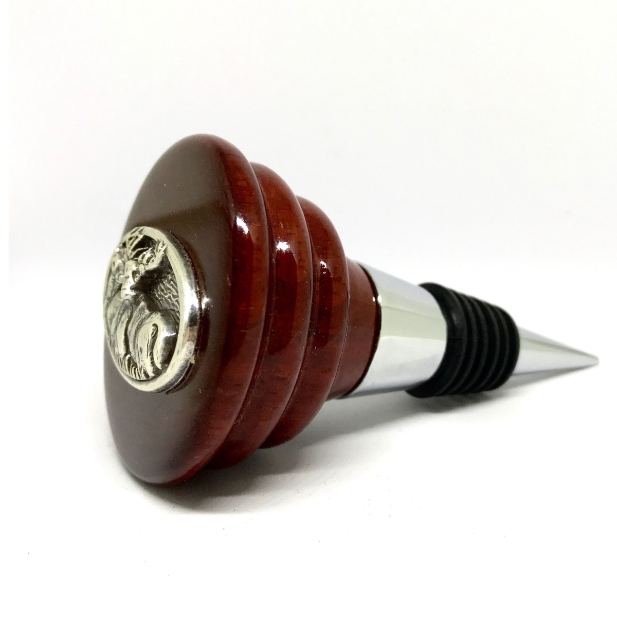 Picture of Cigar Cutters by Jim WS-DER2 Deer Hunting Wine Stopper - Deer Grazing