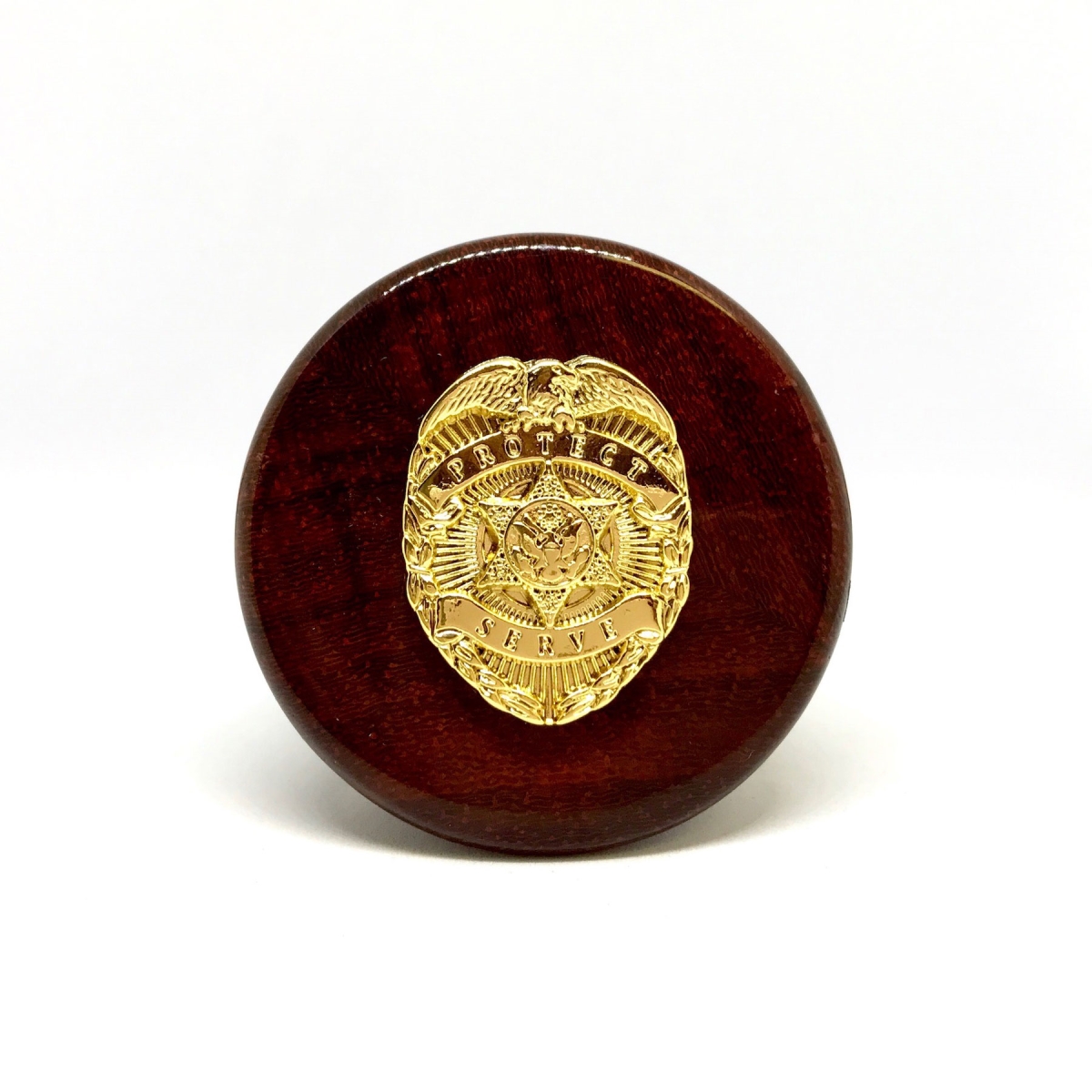 Picture of Cigar Cutters by Jim WS-PLM2 Law Enforcement Wine Stopper - Gold