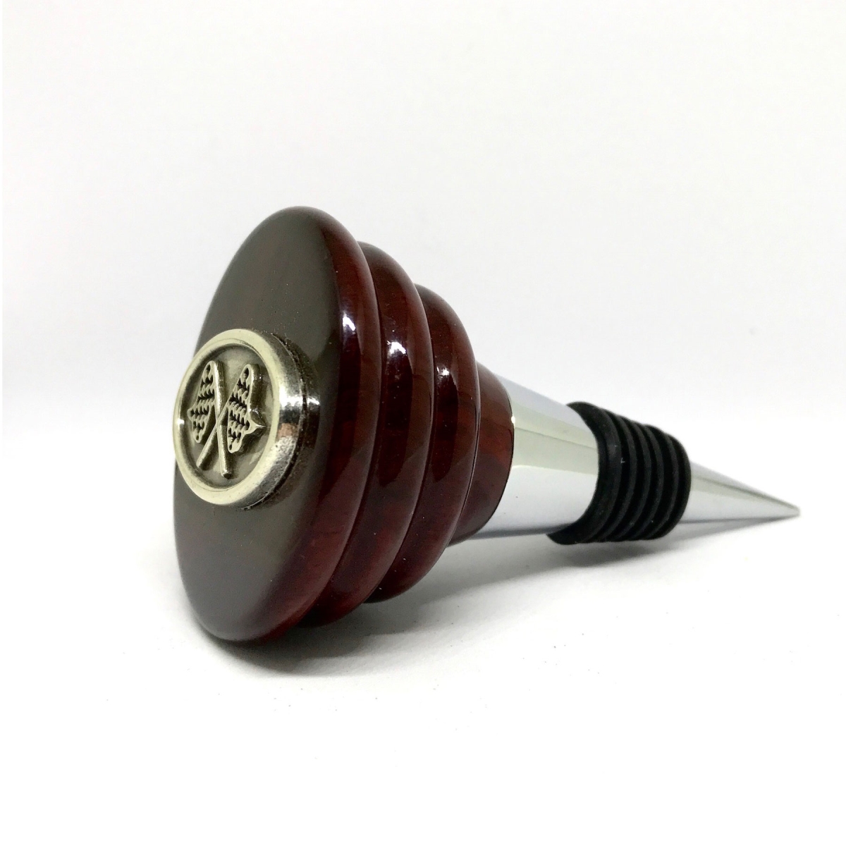 Picture of Cigar Cutters by Jim WS-RAC1 Racing Flags Wine Stopper