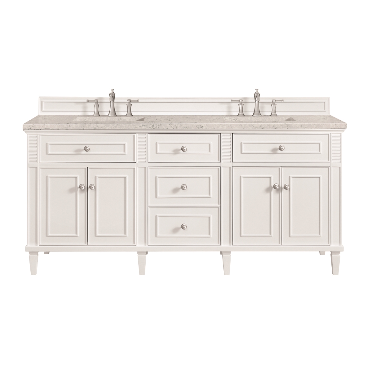 James Martin Vanities 424-V72-BW-3EJP