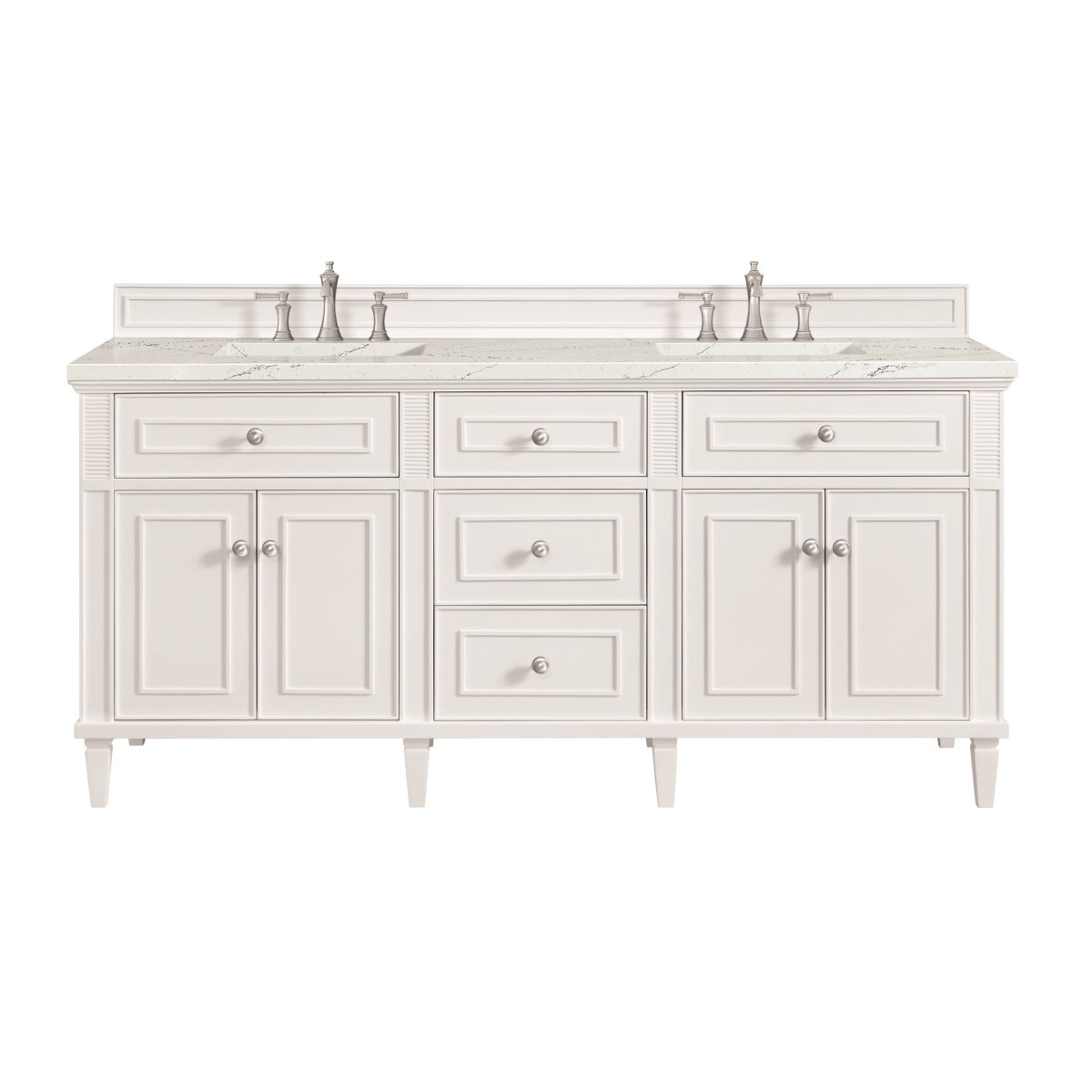 James Martin Vanities 424-V72-BW-3ENC