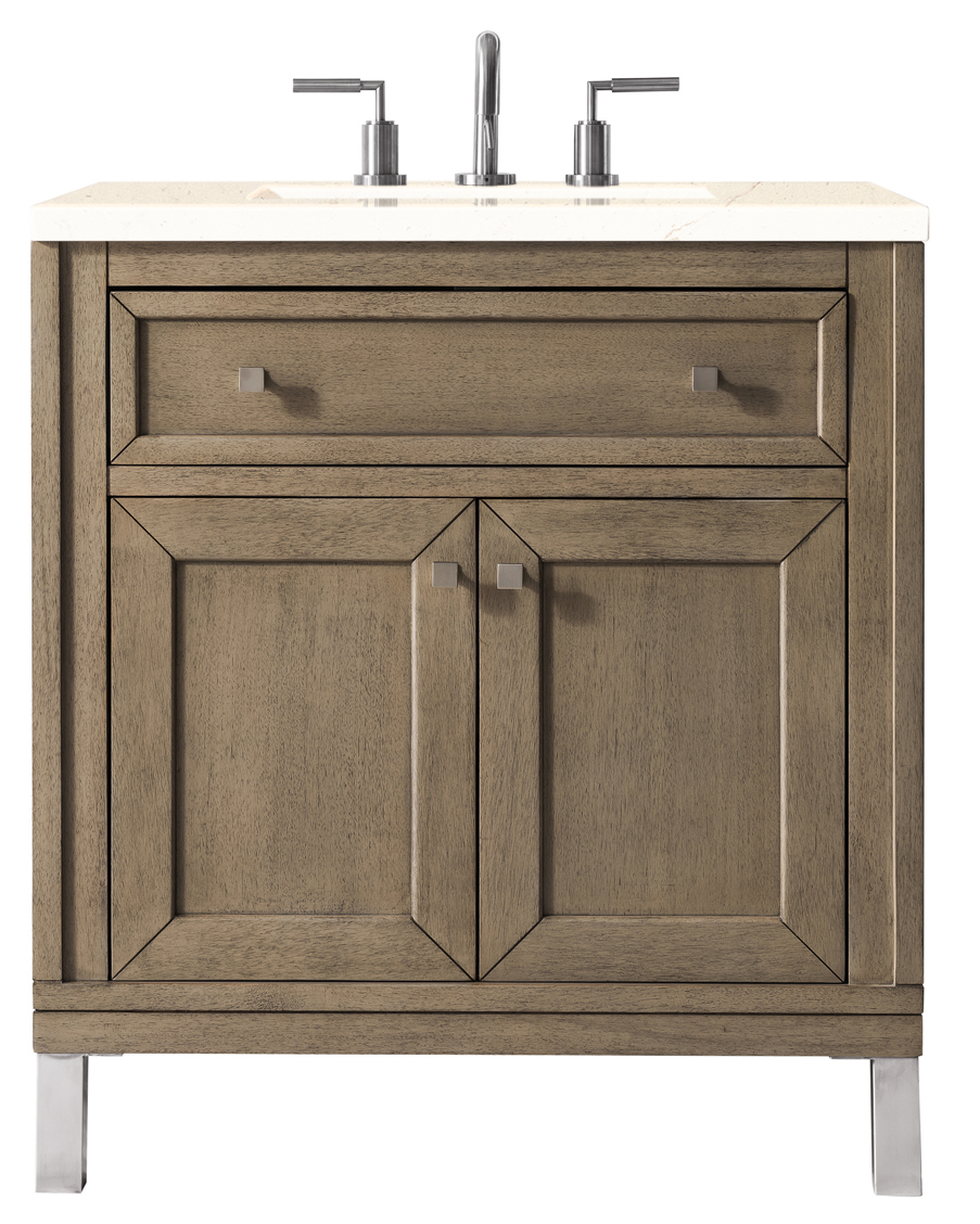 James Martin Vanities 305-V30-WWW-3EMR