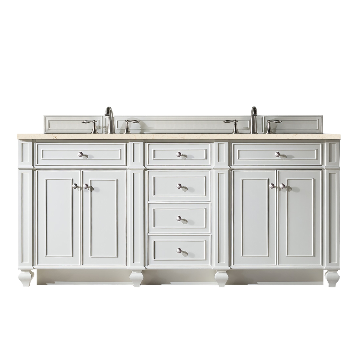 James Martin Vanities 157-V72-BW-3EMR